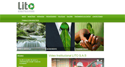 Desktop Screenshot of lito.com.co
